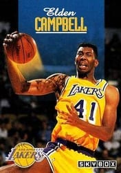 1992-93 SkyBox Base Set Elden Campbell #113 card