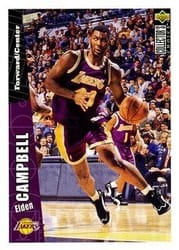 1996-97 Collector's Choice Base Set Elden Campbell #268 card