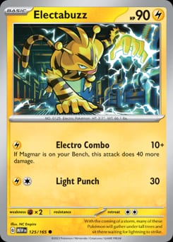 151 Electabuzz #125 card
