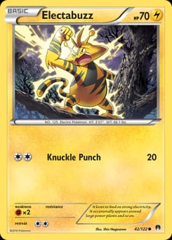 BREAKpoint Electabuzz #42 card