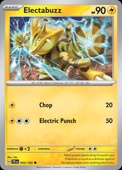 Temporal Forces Electabuzz #53 card