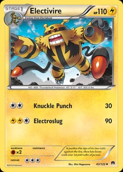 BREAKpoint Electivire #43 card