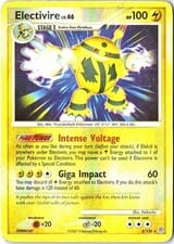 Diamond & Pearl Electivire #3 card