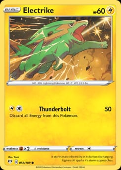 Darkness Ablaze Electrike #58 card