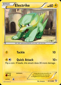 Dragons Exalted Electrike #41 card