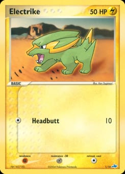 EX Trainer Kit Latios Electrike #1 card