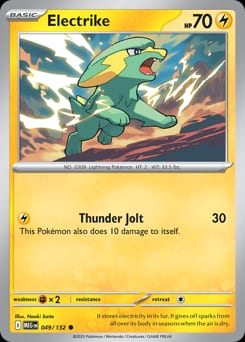 Mega Evolution Electrike #49 card