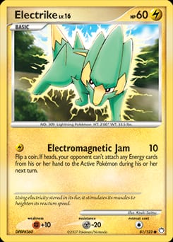 Mysterious Treasures Electrike #81 card