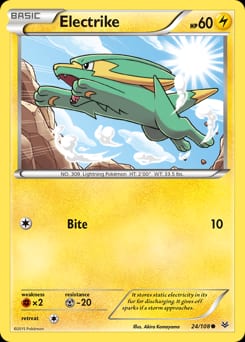 Roaring Skies Electrike #24 card
