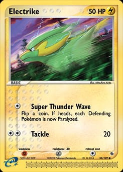 Ruby & Sapphire Electrike #53 card