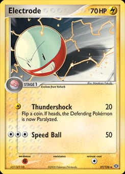 2005 Emerald Electrode #27 card