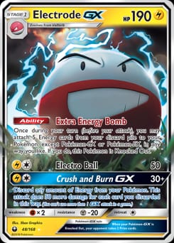 Celestial Storm Electrode-GX #48 card