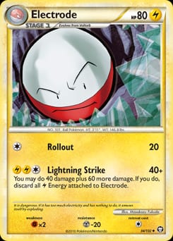 2010 HS—Triumphant Electrode #34 card