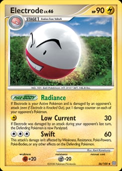 2008 Stormfront Electrode #36 card