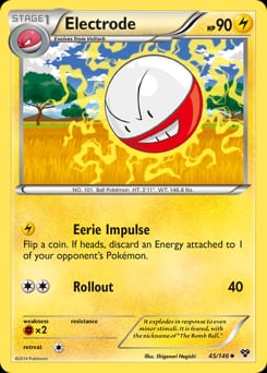 XY Electrode #45 card