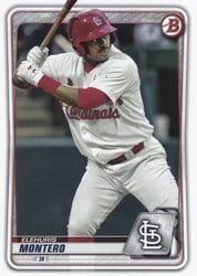 2020 Bowman Prospects Elehuris Montero #BP-32 card