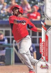 2020 Topps Pro Debut Base Set Elehuris Montero #PD-6 card