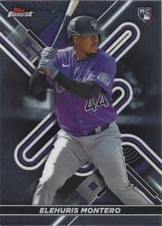 2022 Finest Base Set Elehuris Montero #93 card