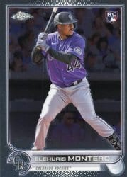 2022 Topps Chrome Update Base Set Elehuris Montero #USC24 card