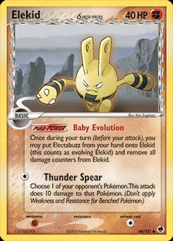 Dragon Frontiers Elekid δ #48 card