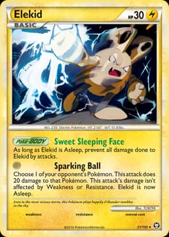 2010 HS—Triumphant Elekid #21 card