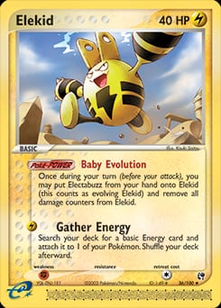 Sandstorm Elekid #36 card