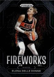 2023 Panini Prizm WNBA Fireworks Elena Delle Donne #10 card