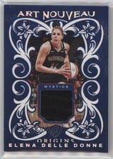 2024 Panini Origins WNBA Art Nouveau Memorabilia Elena Delle Donne #AN-EDD card