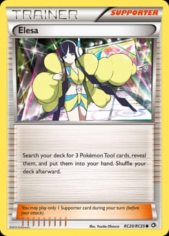 Legendary Treasures Elesa #RC20 card