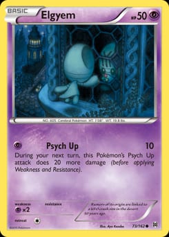 2015 BREAKthrough Elgyem #73 card