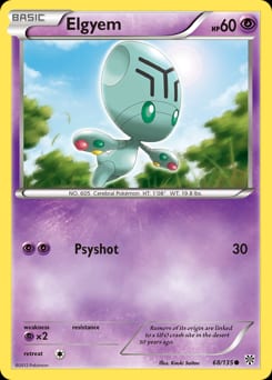 Plasma Storm Elgyem #68 card