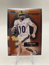 2025 Bowman University Chrome 1955 Bowman Football Eli Holstein #55AV-28 card