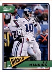 2018 Panini Classics Base Set Eli Manning #65 card