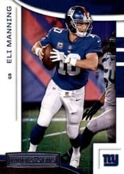 2018 Panini Rookies & Stars Base Set Eli Manning #4 card