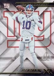 2018 Panini XR Base Set Eli Manning #52 card