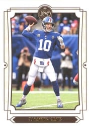 2019 Panini Legacy Base Set Eli Manning #74 card