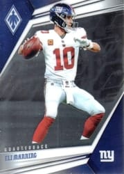2019 Panini Phoenix Base Set Eli Manning #55 card