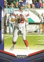 2019 Panini Playoff Base Set Eli Manning #115 card