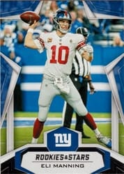 2019 Panini Rookies & Stars Base Set Eli Manning #80 card