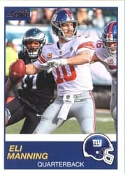 2019 Score Base Set Eli Manning #173 card