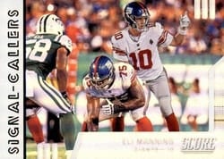2019 Score Signal-Callers Eli Manning #SC-30 card