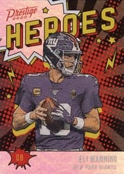 2020 Panini Prestige Heroes Eli Manning #HE-EM card