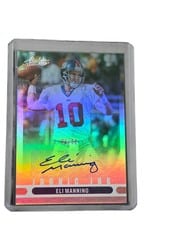 2022 Panini Absolute Iconic Ink Eli Manning #II-EM card