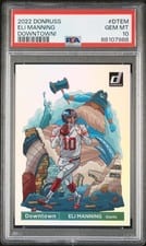 2022 Panini Donruss Downtown Eli Manning #DT-EM card