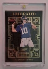 2022 Panini Prestige Decorated Eli Manning #DE-29 card