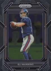 2022 Panini Prizm Base Set Eli Manning #223 card
