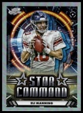 2024 Topps Chrome Cosmic Star Command Eli Manning #SC-20 card