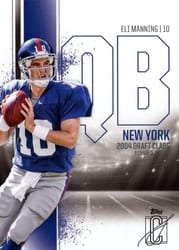 2024 Topps Signature Class Base Set Eli Manning #36 card