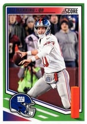 2025 Score Base Set Eli Manning #78 card
