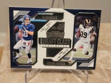 2024 Panini Contenders Historic Draft Class Contenders Eli Manning / Steven Jackson #21 card